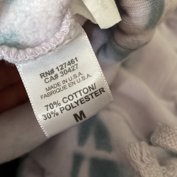 Wildfox‎ Nikki joggers medium NEW tie dye medium cargo pocket sides drawstring - Picture 6 of 6